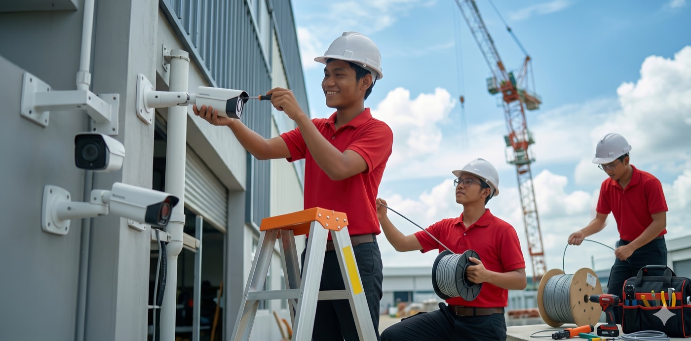 Pakar CCTV — pemasangan CCTV